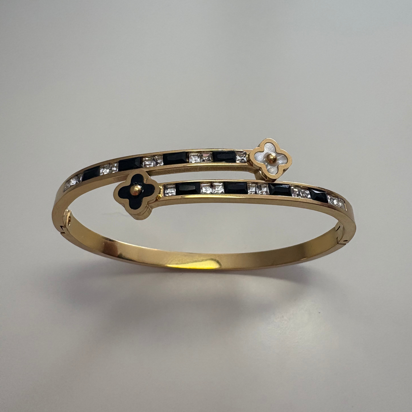 Bracelet Trèfle Raffiné - Bracelet Trèfle - Acier inoxydable