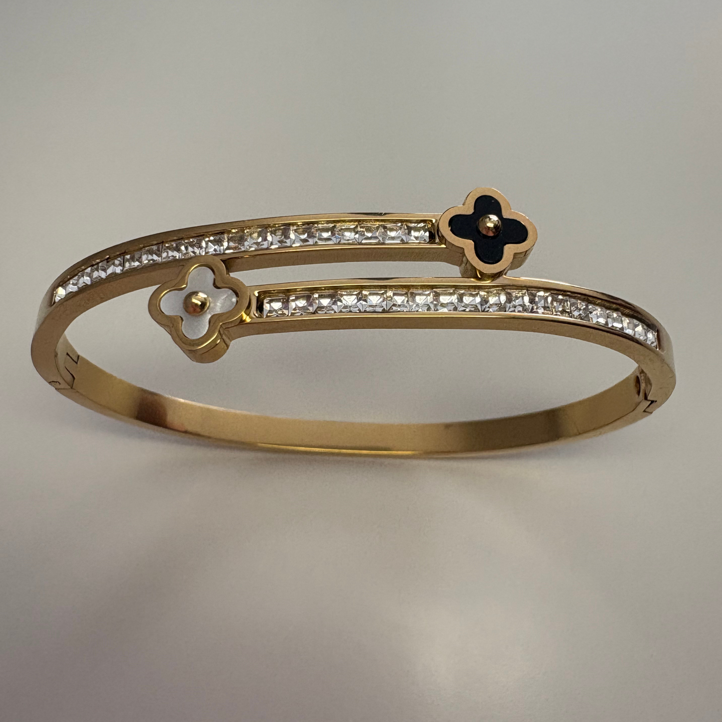 Bracelet Trèfle Raffiné - Bracelet Trèfle - Acier inoxydable