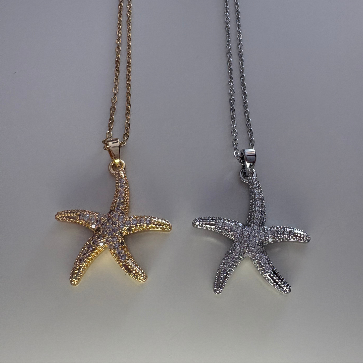 Rêve d’Océan - Collier Étoile de Mer - Acier inoxydable