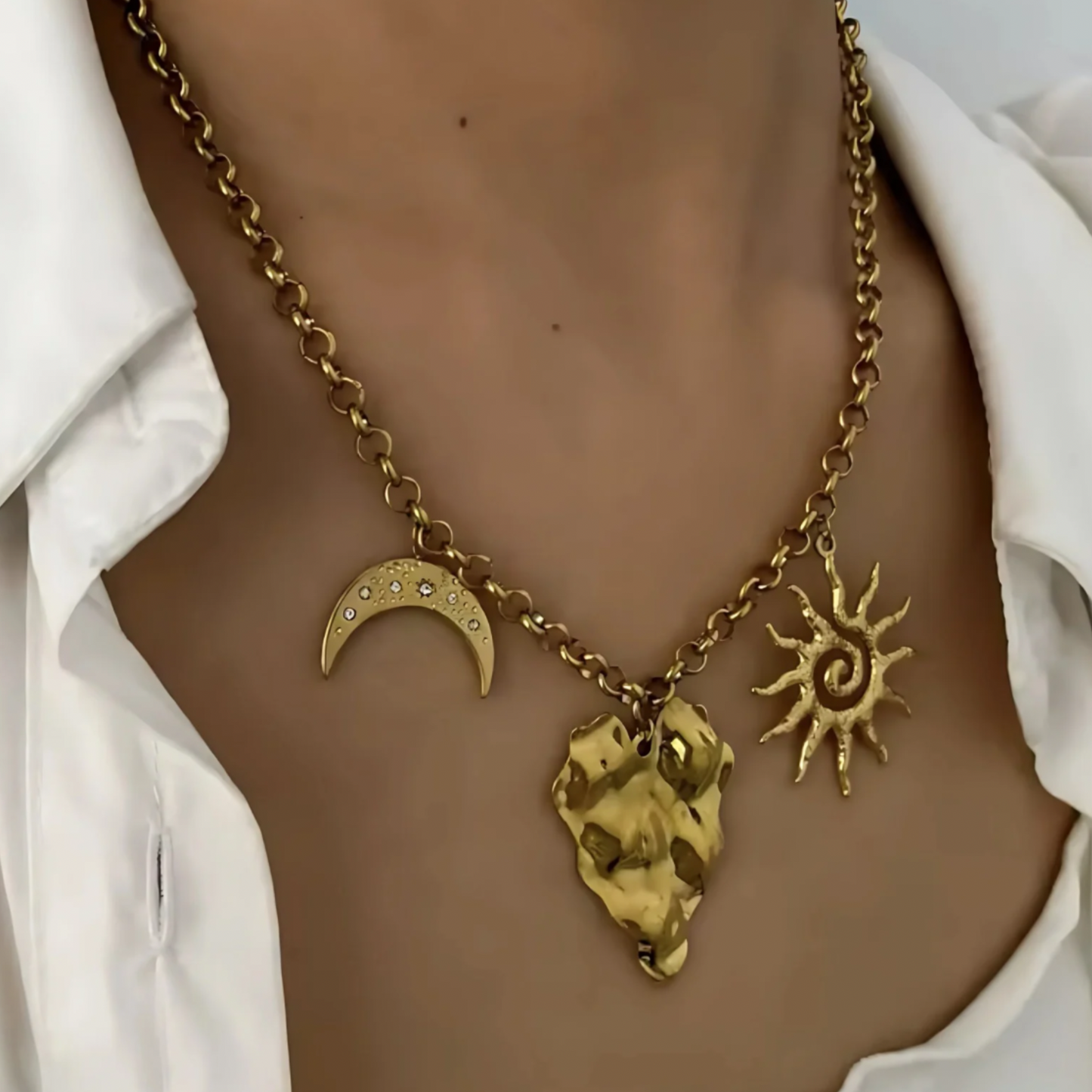 Collier Rêverie Solaire - Collier Rêverie - Acier inoxydable
