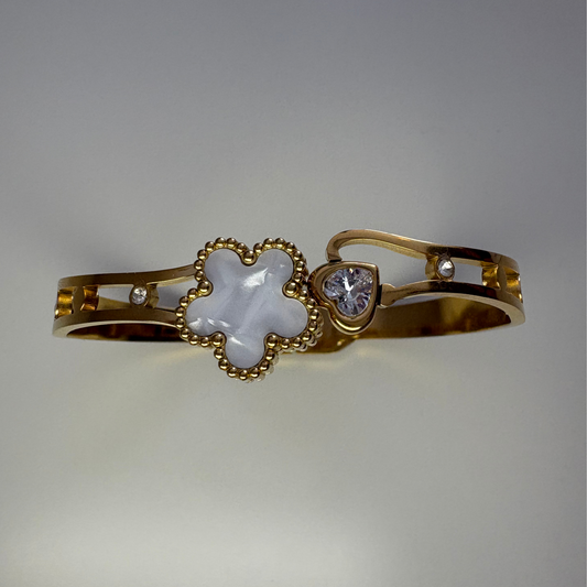 Bracelet fleurs Rêve - Acier inoxydable